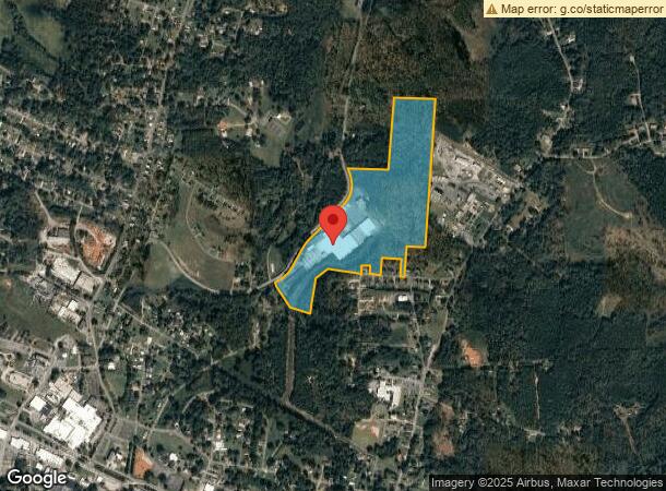  1553 Old Ballpark Rd, Spindale, NC Parcel Map