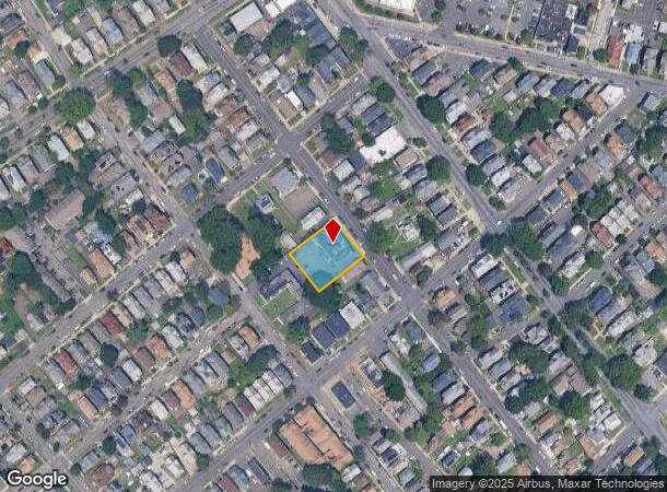 1575 Iranistan Ave, Bridgeport, CT Parcel Map