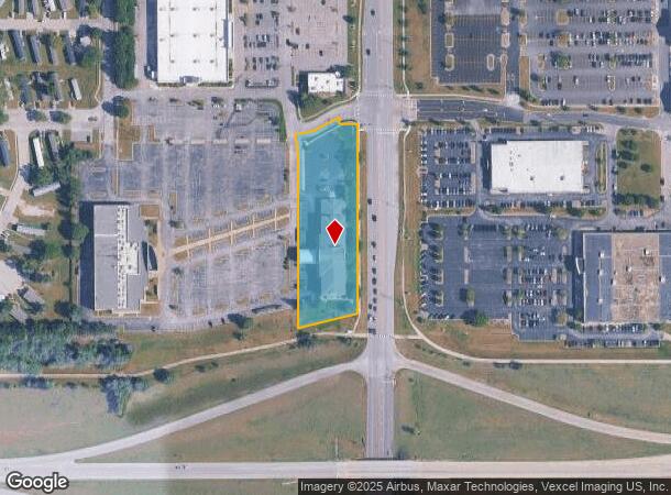 3411 S Iowa St, Lawrence, KS Parcel Map