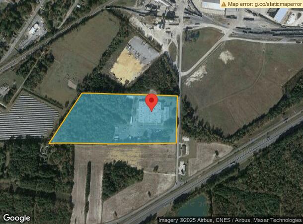  1100 E Preston St, Selma, NC Parcel Map