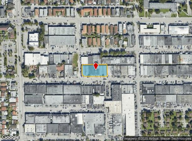  653 W 27Th St, Hialeah, FL Parcel Map