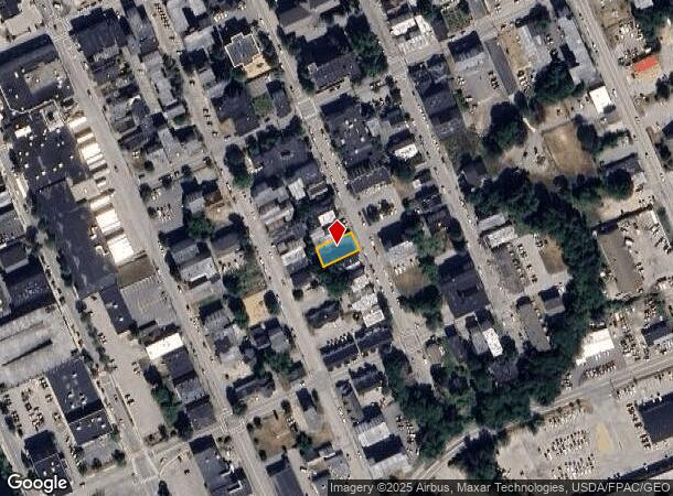  305 Bates St, Lewiston, ME Parcel Map