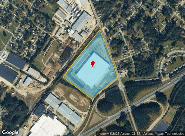 834 Brogden Rd, Smithfield, NC Parcel Map
