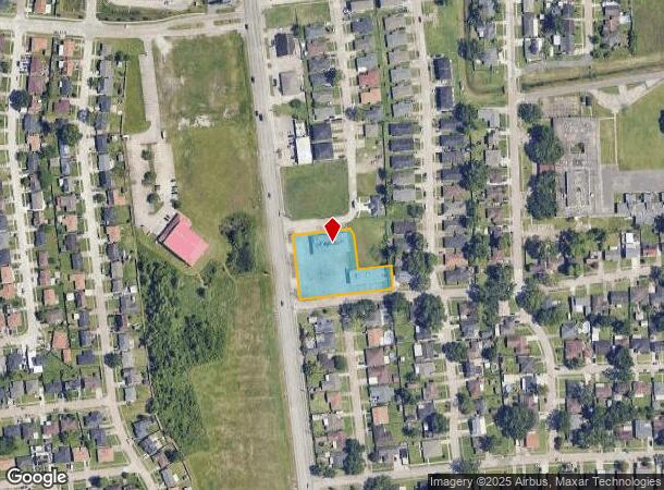 2033 Ames Blvd, Marrero, LA Parcel Map