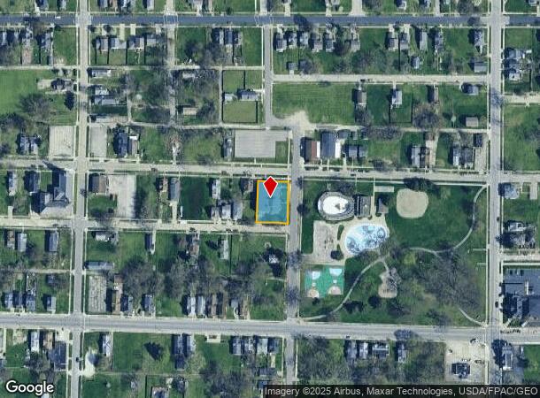 705 Vance St, Toledo, OH Parcel Map