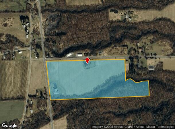 4016 Interlaken Beach Rd, Interlaken, NY Parcel Map