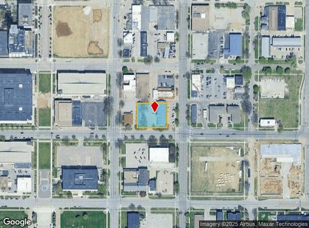  1610 L St, Lincoln, NE Parcel Map