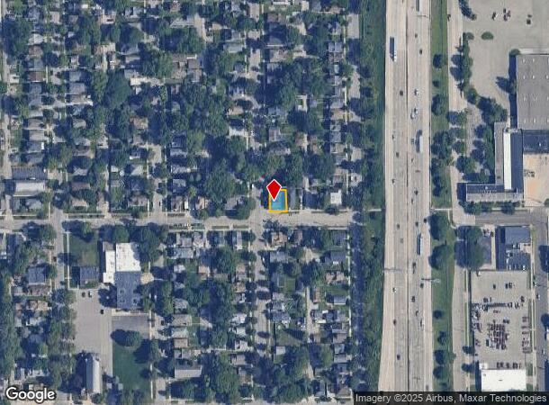 423 Webster St Nw, Grand Rapids, MI Parcel Map