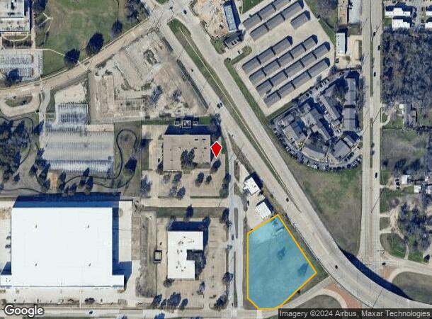  4201 S Walton Walker Blvd, Dallas, TX Parcel Map