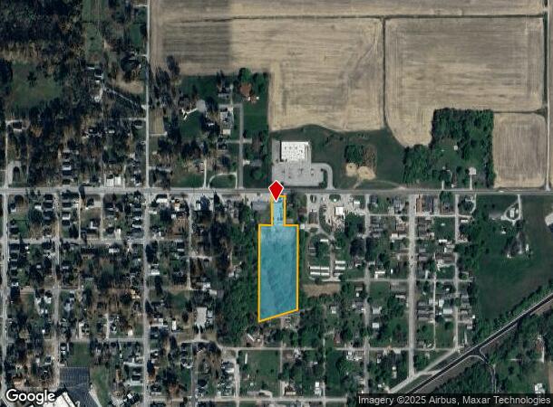  704 E 11Th St, Bicknell, IN Parcel Map