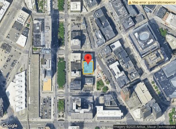  1249 Griswold St, Detroit, MI Parcel Map