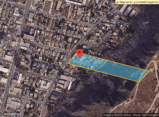  600 Cedar St, Ventura, CA Parcel Map