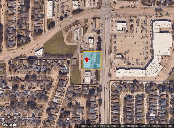  3043 Old Denton Rd, Carrollton, TX Parcel Map