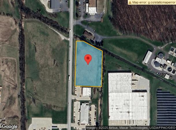  1414 N Main St, Orrville, OH Parcel Map