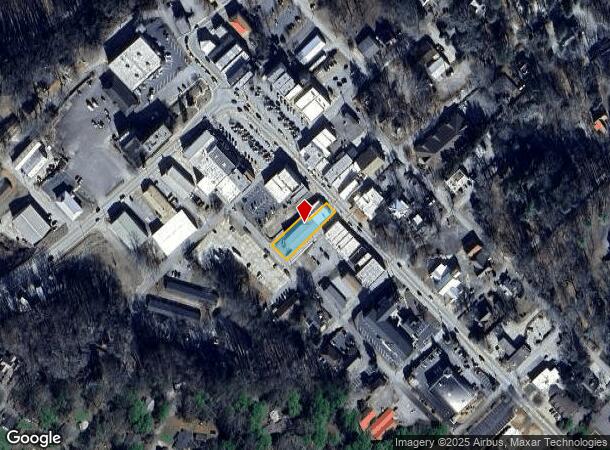 135 W Green St, Clarkesville, GA Parcel Map