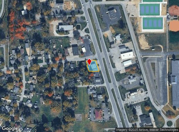  340 N Us Highway 31, Whiteland, IN Parcel Map