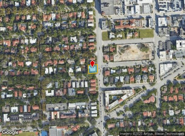 401 Malaga Ave, Coral Gables, FL Parcel Map