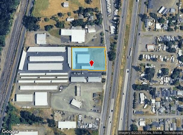 1190 Old Salem Rd Ne, Albany, OR Parcel Map