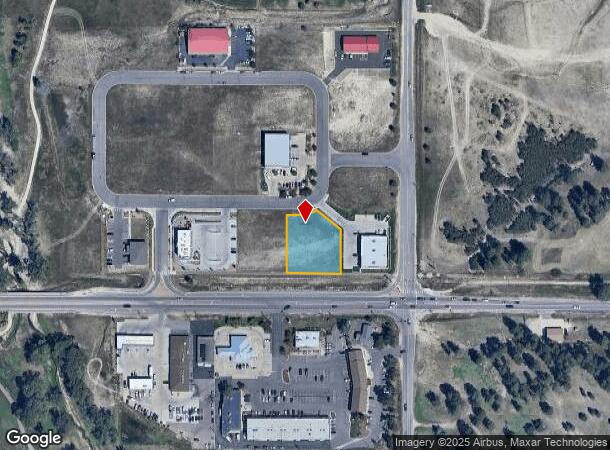 791 Crossroads Cir, Elizabeth, CO Parcel Map