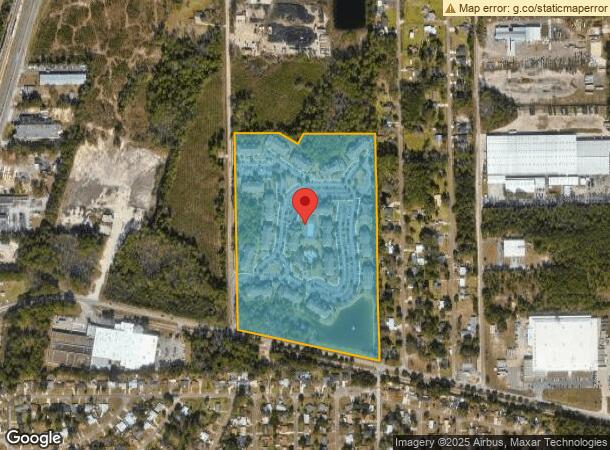  11701 Palm Lake Dr, Jacksonville, FL Parcel Map