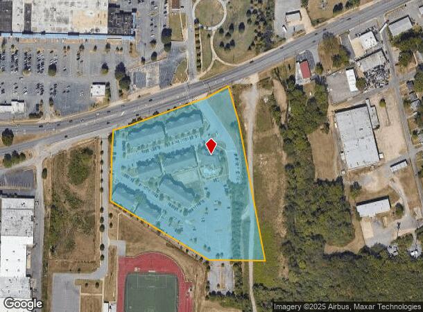 3200 Coleman Pl, Little Rock, AR Parcel Map