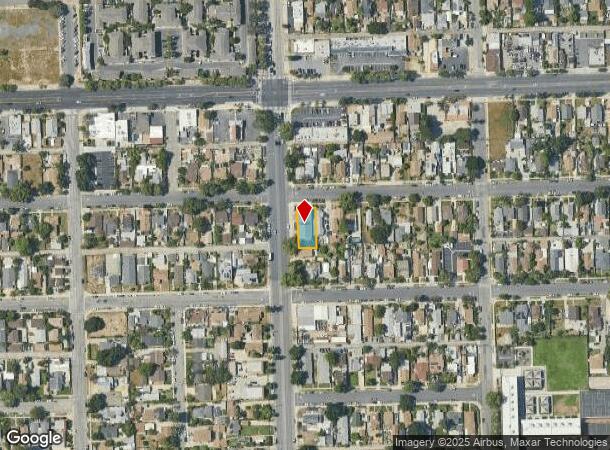  600 S Towne Ave, Pomona, CA Parcel Map