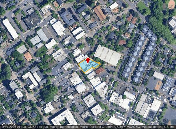 8737 N Lombard St, Portland, OR Parcel Map