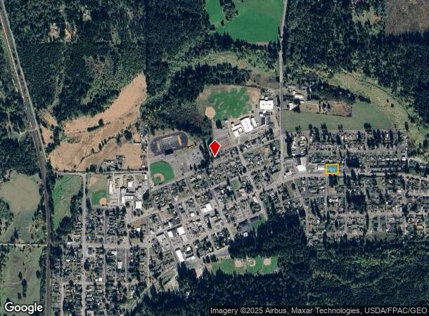  848 Sussex Ave E, Tenino, WA Parcel Map