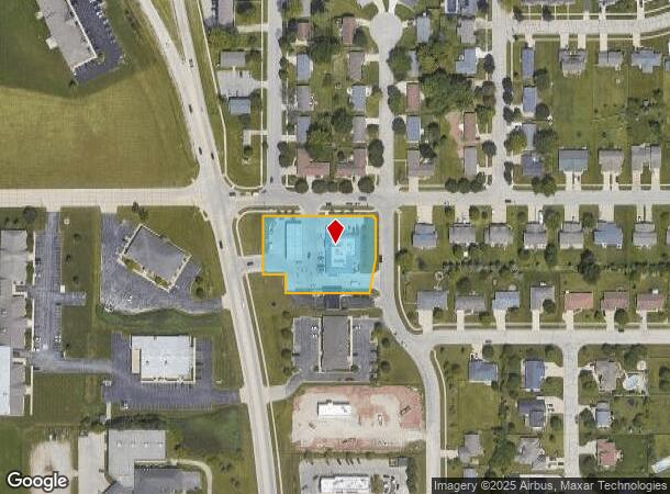 1328 O Keefe Rd, De Pere, WI Parcel Map