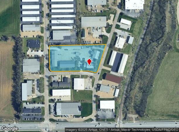  1030 E 54Th St, Davenport, IA Parcel Map