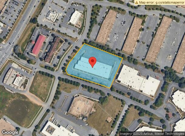  7320 Executive Way, Frederick, MD Parcel Map