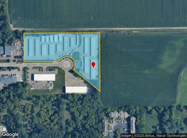  4200 Hunsaker Dr, East Lansing, MI Parcel Map