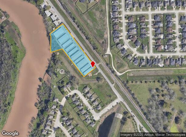 1320 Old Angleton Rd, Clute, TX Parcel Map