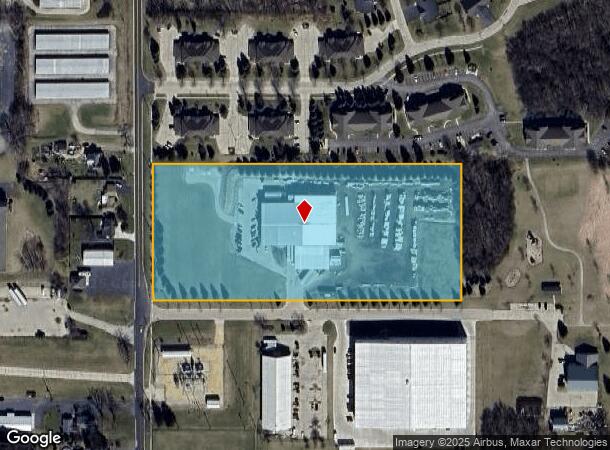  128 Badger St, Walworth, WI Parcel Map