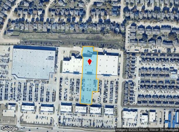  3550 W University Dr, Mckinney, TX Parcel Map