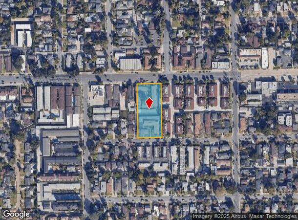 606 W Foothill Blvd, Monrovia, CA Parcel Map