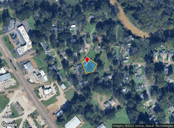  128 Catalpa Dr, Natchez, MS Parcel Map