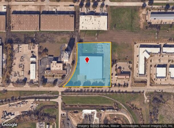 1084 W Jackson Rd, Carrollton, TX Parcel Map