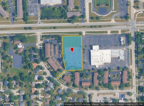  1 75Th Pl, Willowbrook, IL Parcel Map