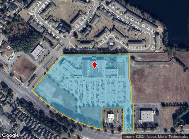  1075 Oakleaf Plantation Pky, Orange Park, FL Parcel Map