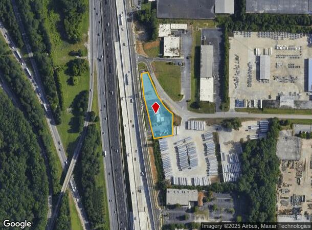  4684 Frontage Rd, Forest Park, GA Parcel Map