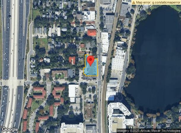  1806 N Orange Ave, Orlando, FL Parcel Map