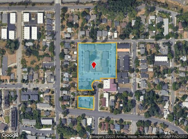  600 S Richard Allen Ct, Spokane, WA Parcel Map