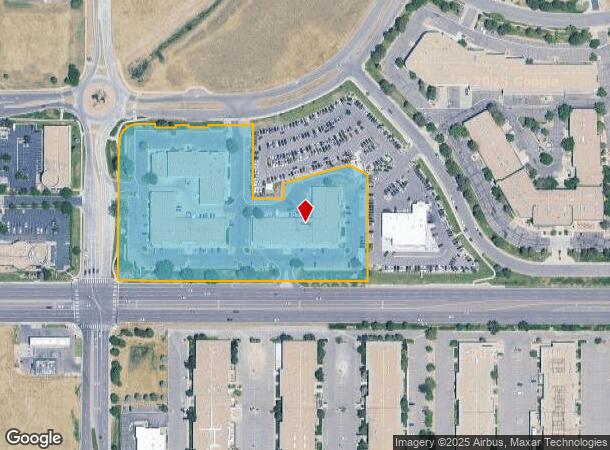 12201 E Arapahoe Rd, Centennial, CO Parcel Map