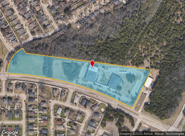 129 W Wintergreen Rd, Cedar Hill, TX Parcel Map