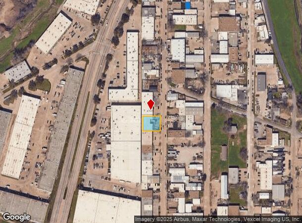  4763 Memphis St, Dallas, TX Parcel Map