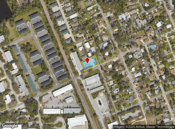 415 Oak St, Port Orange, FL Parcel Map