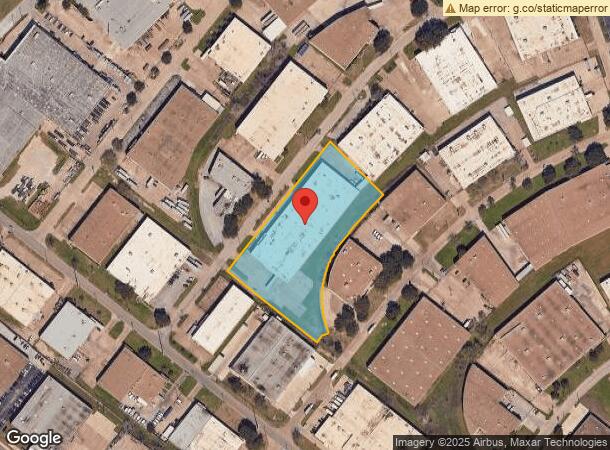  1208 Viceroy Dr, Dallas, TX Parcel Map