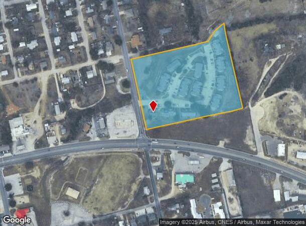 103 N Hill St, Burnet, TX Parcel Map