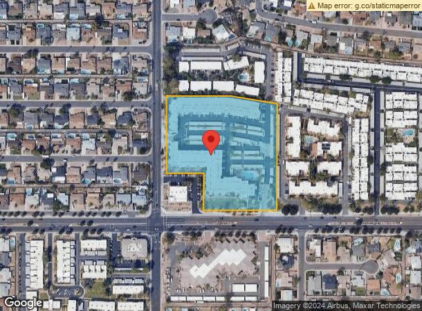  8444 E Indian School Rd, Scottsdale, AZ Parcel Map